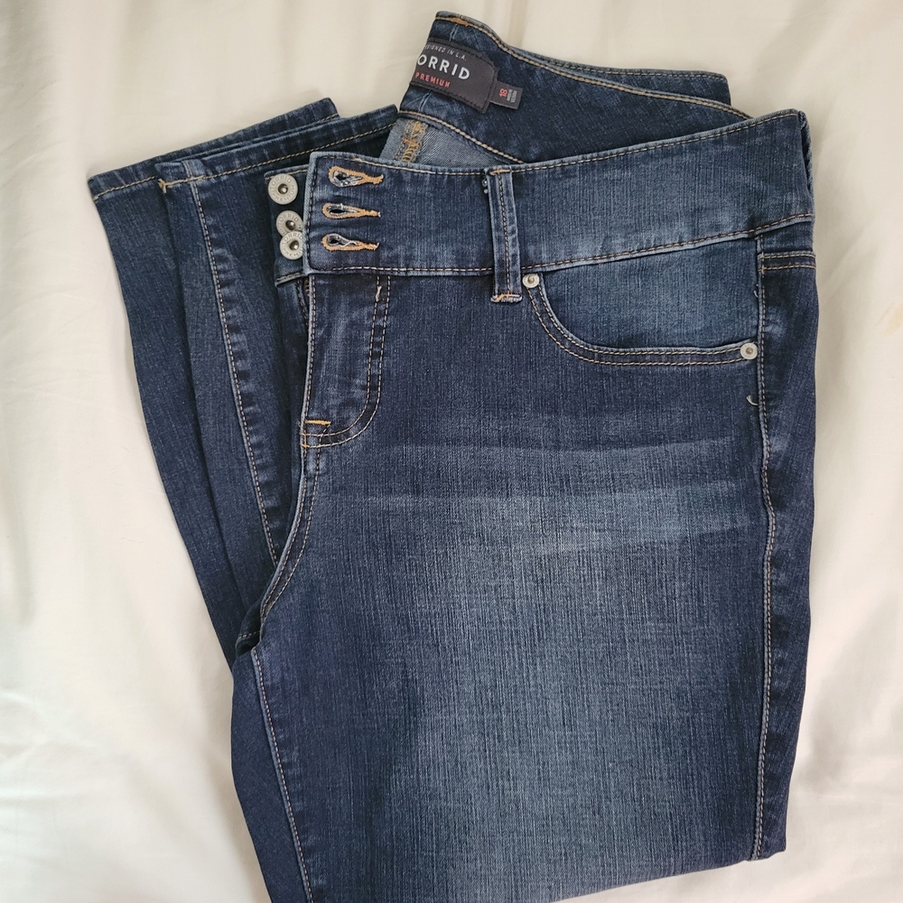 Torrid Dark Wash Denim Jeans